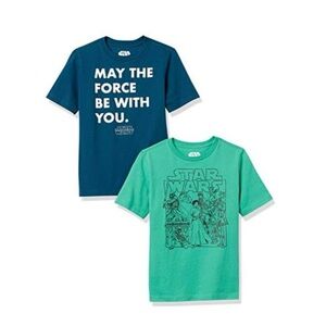 Amazon Essentials Star Wars Tshirt 2 pack size M 8 (boy)